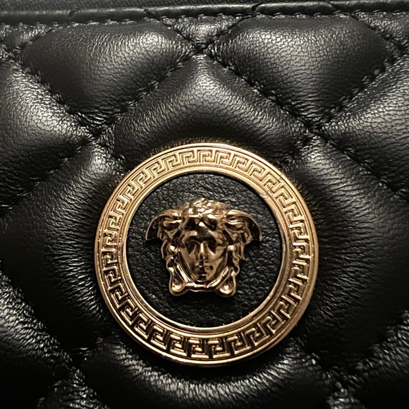 Versace Madusa quilted Clutch (converts into A Crossbody) - Picture 2 of 10